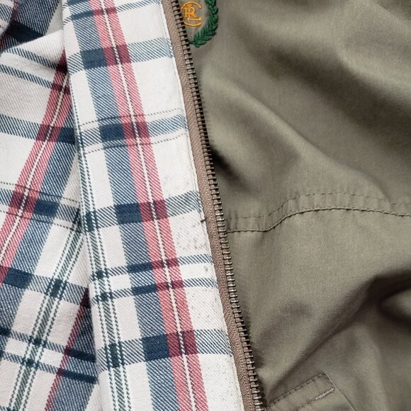 Chaps Ralph Lauren Full Zip Harrington Lightweight Work Jacket Men's Size L VTG - Picture 8 of 12